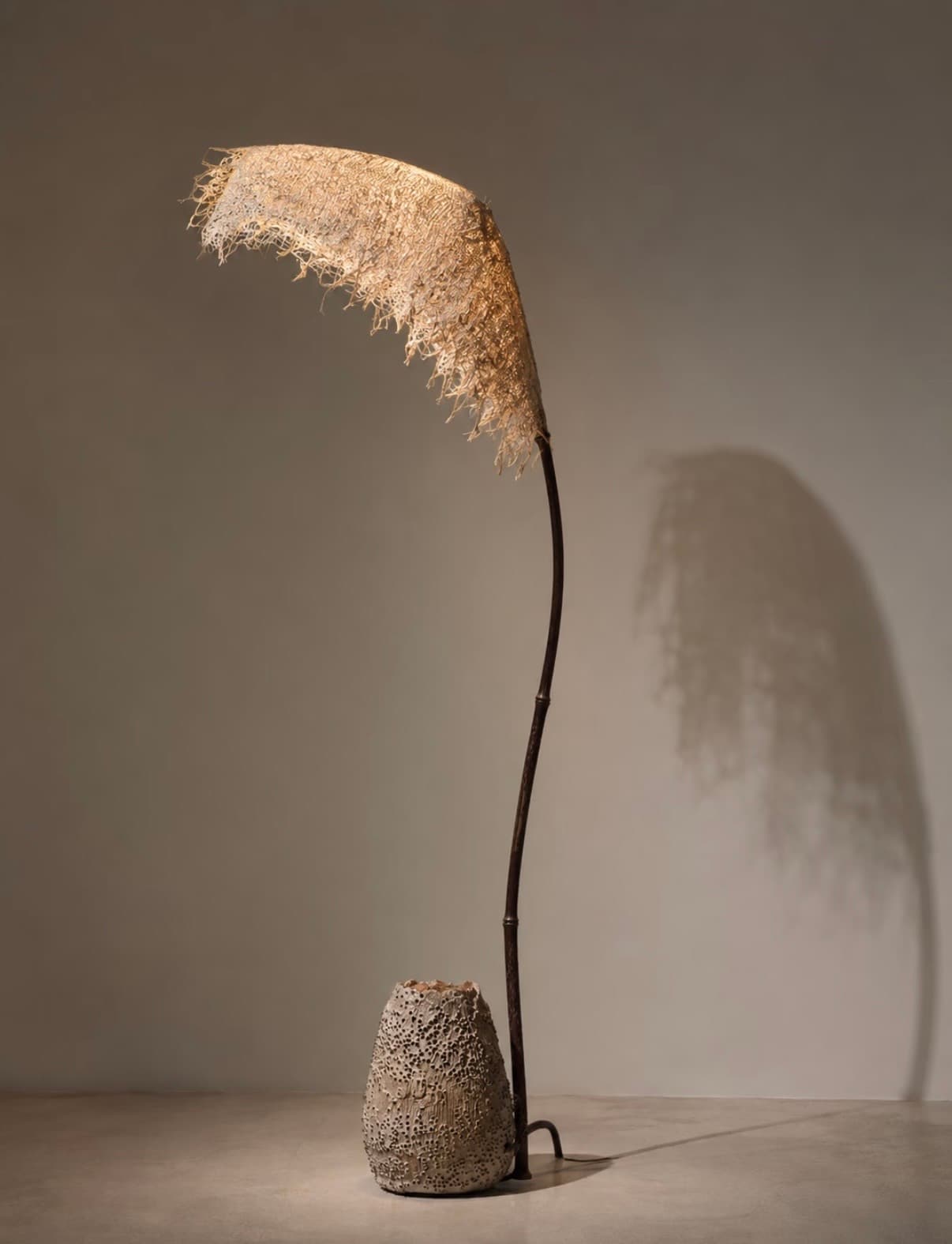 Arched Lace Floor Lamp