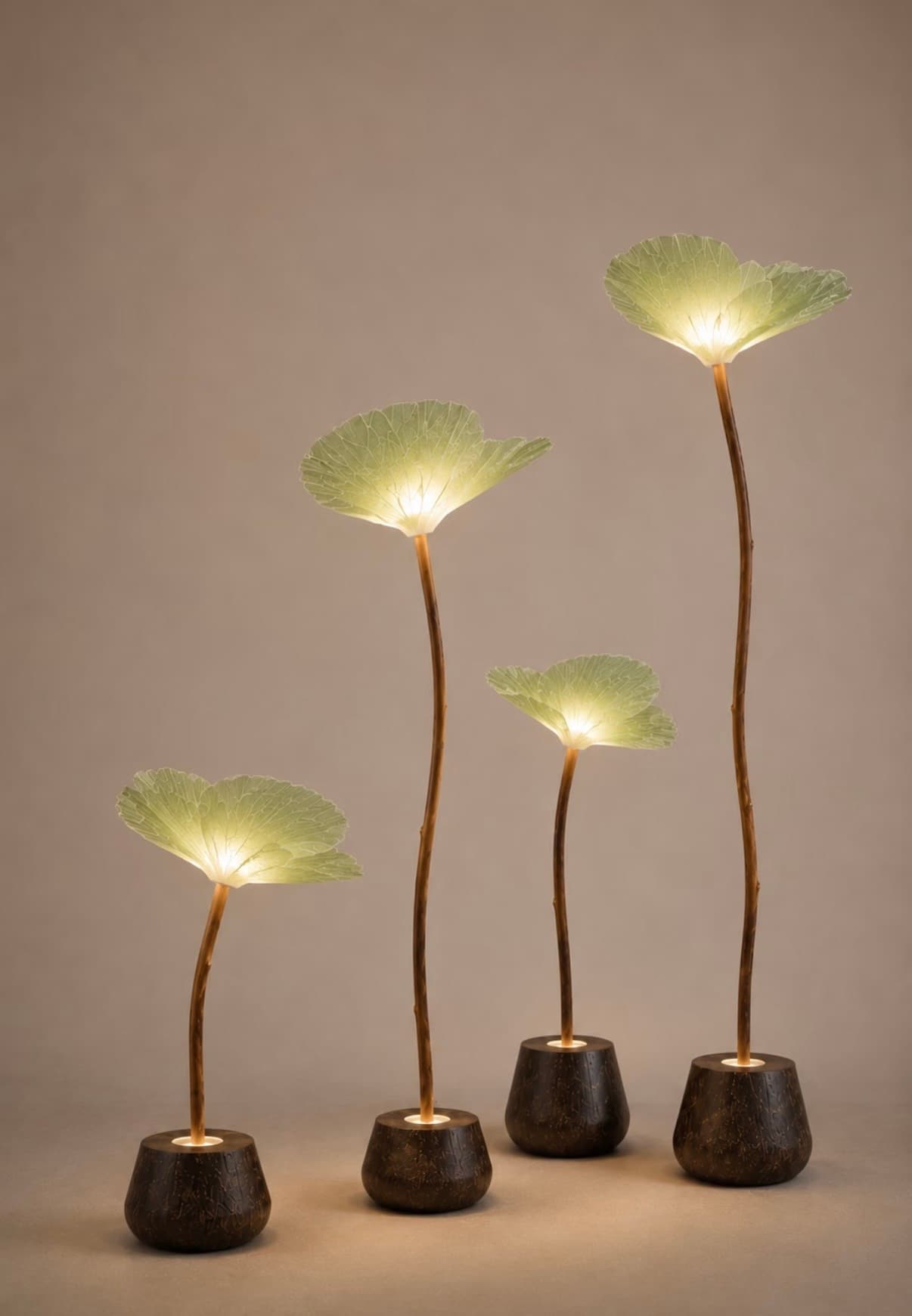 Lotus floral lighting